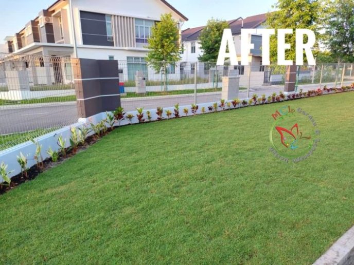 Johor Bahru Landscape Work After
