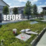 Johor Bahru Landscape Work Before